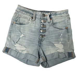 Aero Distressed Shorts